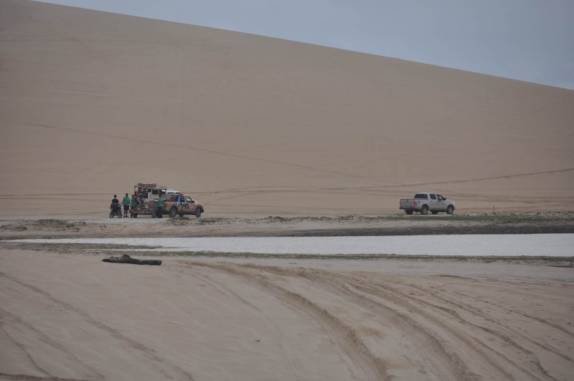 No caminho para Jericoacoara - CE